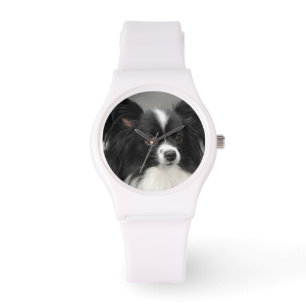 Papillon hundar armbandsur
