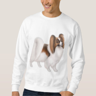 Papillon hundtröja långärmad tröja