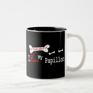 Papillon (I Kärlek) Mugg