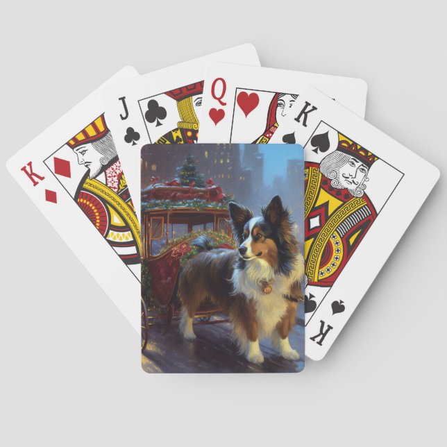 Papillon Jul Firande Säsong Casinokort (Baksidan)