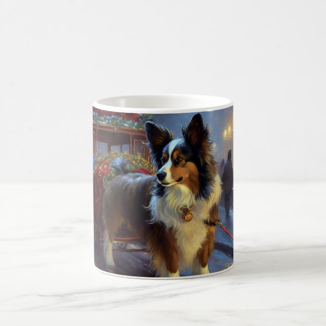 Papillon Julfestlig Säsong Kaffemugg (Center)