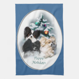 Papillon julklappar kökshandduk