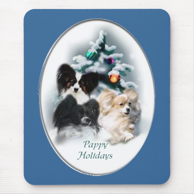 Papillon julklappar musmatta (Framsidan)