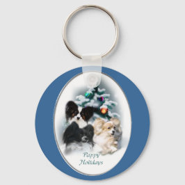 Papillon julklappar nyckelring