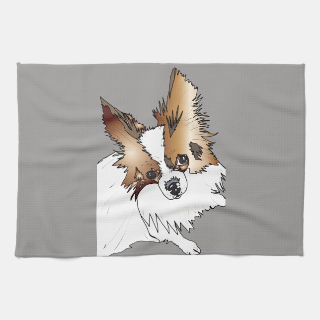 Papillon Kökshandduk (Horisontell)