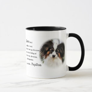 Papillon konstgåvor mugg