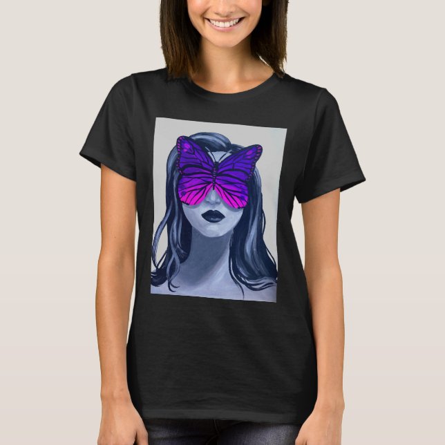 Papillon Long T Shirt (Framsida)