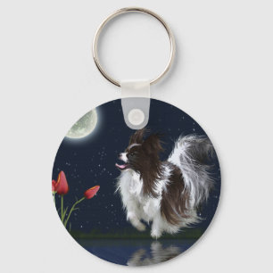 "PAPILLON MAGIC" Nyckel-kedjan Nyckelring