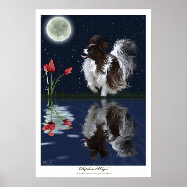 "PAPILLON MAGIC"-utskrift eller Poster (Framsidan)