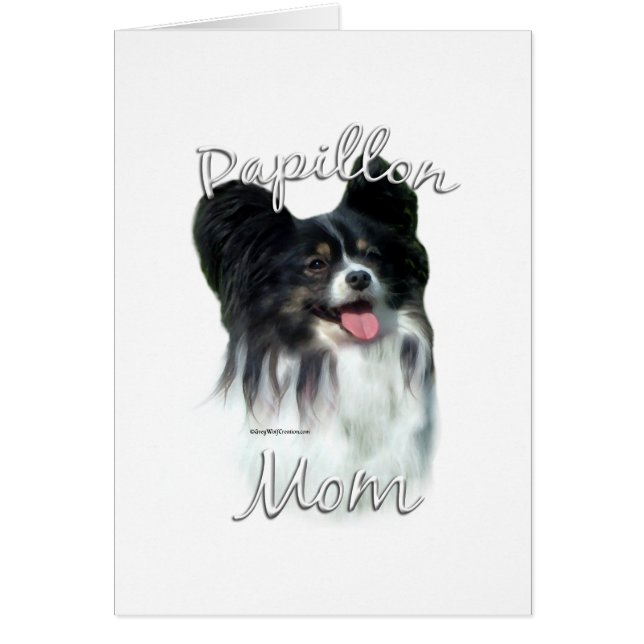 Papillon Mamma 2 Hälsningskort (Framsidan)