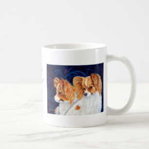 Papillon Mugg