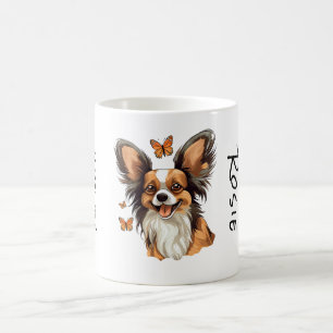 Papillon Mugg