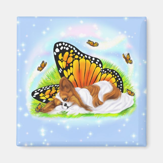 Papillon Mystical Monarch Magnet (Framsidan)