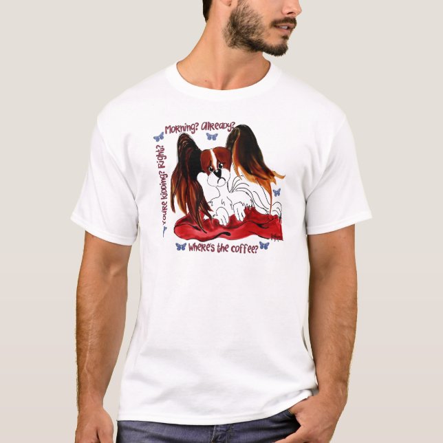 Papillon nattskjorta t-shirt (Framsida)