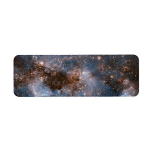Papillon Nebula Returadress Etikett