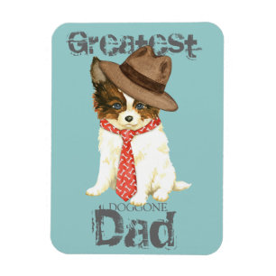 Papillon pappa magnet