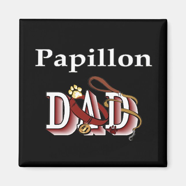 papillon pappa Magnet (Framsidan)