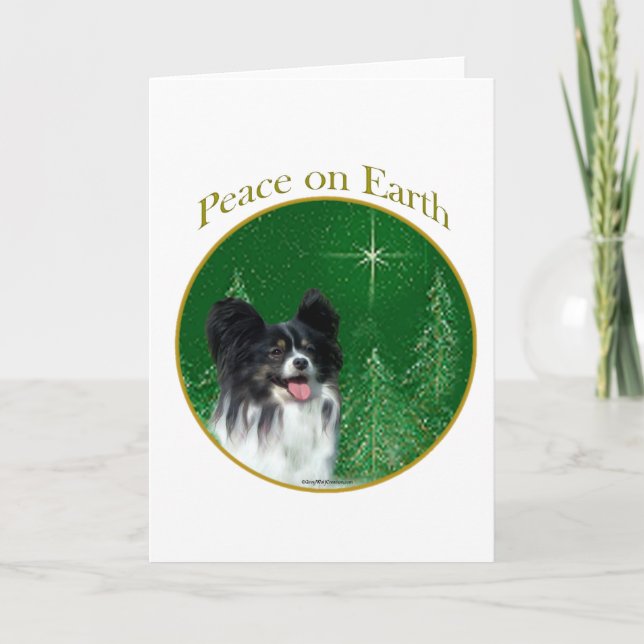 Papillon Peace Helgkort (Framsida)