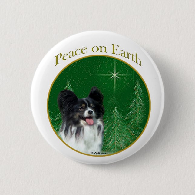 Papillon Peace Knapp (Framsida)