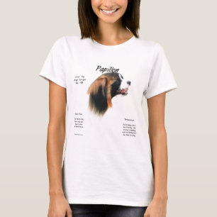 Papillon (Phalene) historiedesign Tee Shirt