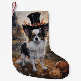 Papillon Pumpa Halloween Skräckinjagande Liten Julstrumpa