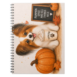 Papillon Pumpa Krydda Anteckningsbok