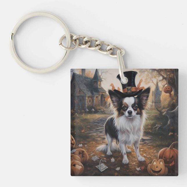 Papillon Pumpkins Halloween Skräck  (Framsidan)