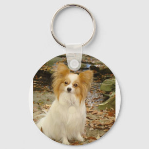 Papillon sitta.png nyckelring