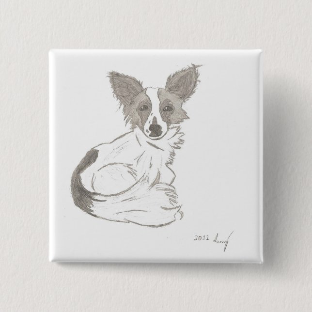 Papillon Sketch-knapp Knapp (Framsida)