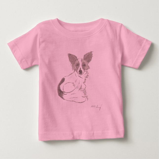 Papillon Sketch Shirts Tröja (Framsida)