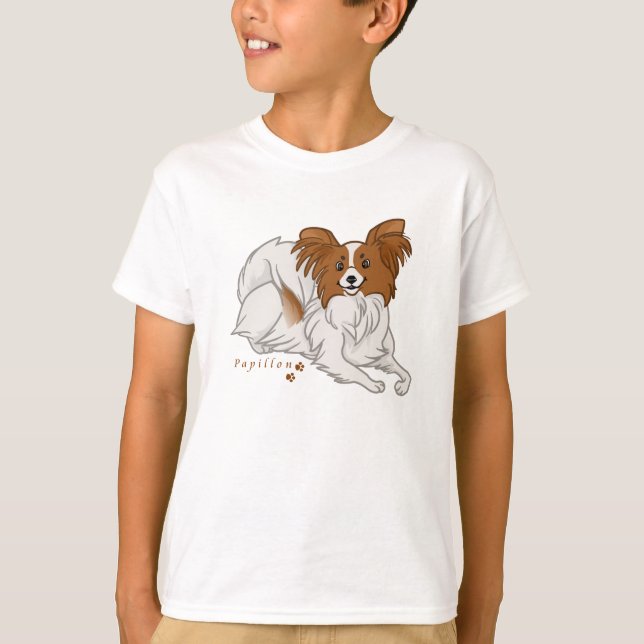 papillon t-shirt (Framsida)