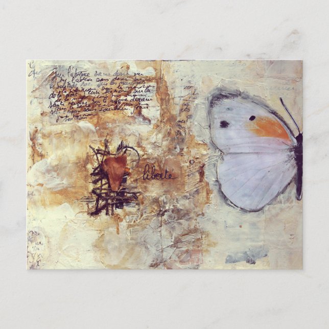 papillon vykort (Framsida)