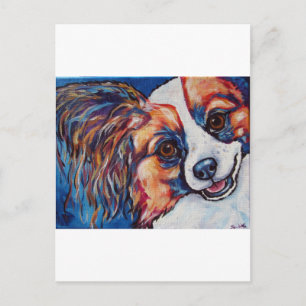 Papillon Vykort