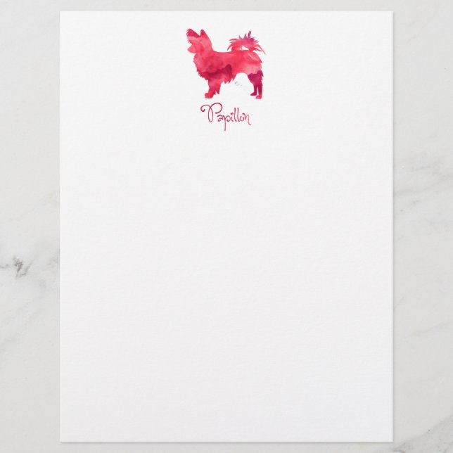 Papillon Watercolor Design (Framsida)