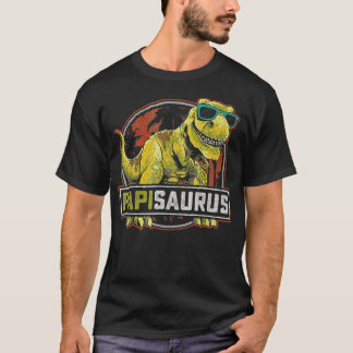 Papisaurus T Rex Dinosaur Papi Saurus Family Match Shirt