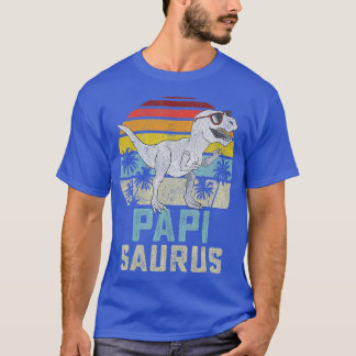 Papisaurus T Rex Dinosaur Papi Saurus Family Match T Shirt