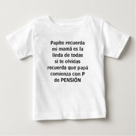 papito recuerda t shirt