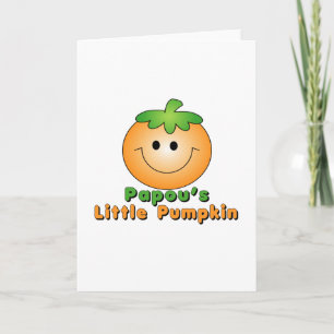 Papou Little Pumpkin Kort