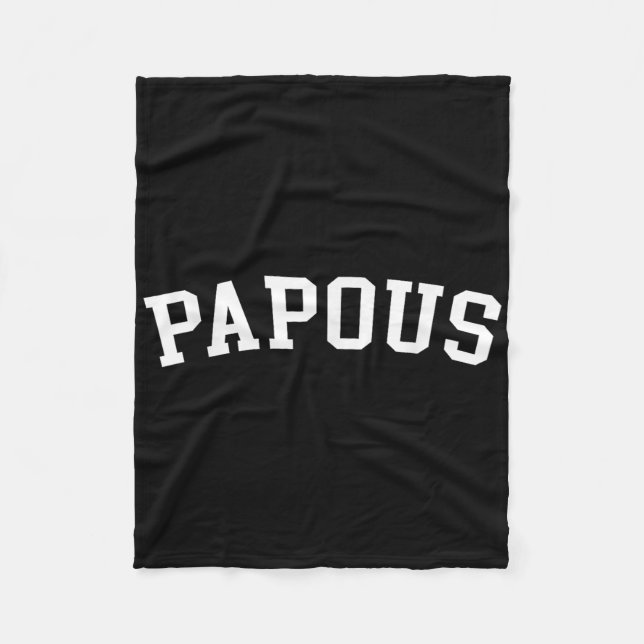 Papous _1 fleecefilt (Framsidan)