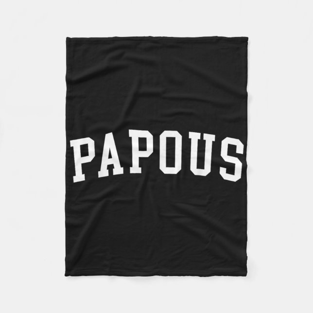 Papous _2 fleecefilt (Framsidan)