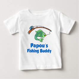 Papous fiskedödare t-shirt