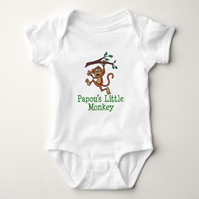 Papous lilla apa tee (Framsida)