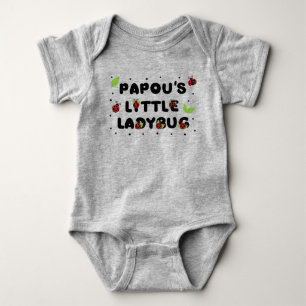 Papous lilla nyckelpiga - Söt T Shirt