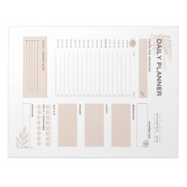 Papp för daglig planneranteckning anteckningsblock