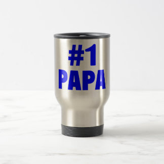 Pappa #1 (blått) resemugg