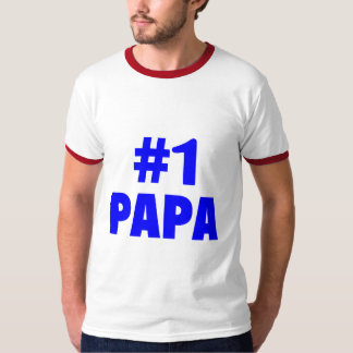 Pappa #1 (blått) tee