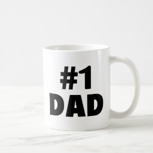 Pappa #1 (Blk) Kaffemugg