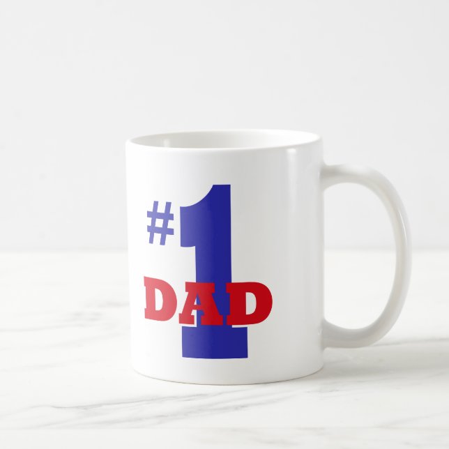 Pappa #1 kaffemugg (Höger)