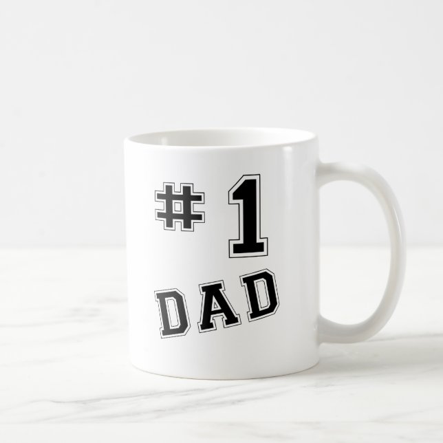 Pappa #1 kaffemugg (Höger)