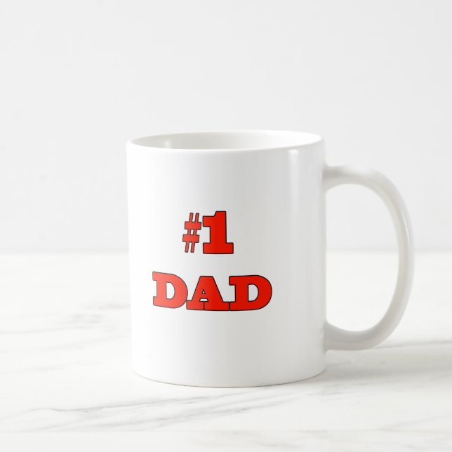 Pappa #1 kaffemugg (Höger)